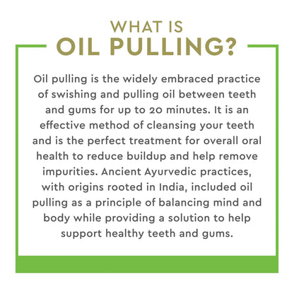 Desert Essence Coconut Oil Dual Phase Pulling Rinse – Mint, 8 oz (Alcohol Free)