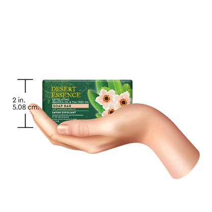 Desert Essence Manuka Tea Tree Oil Soap Bar - Natural Skincare