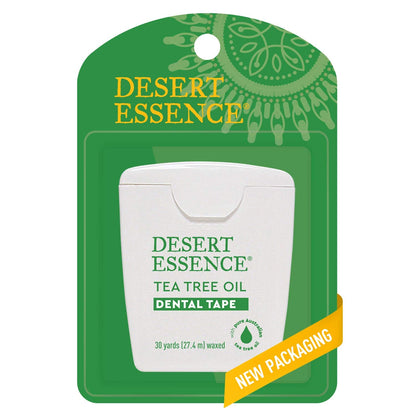 Desert Essence Tea Tree Oil Dental Tape – 6-Pack, 30 Yards