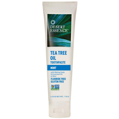 Desert Essence Tea Tree Oil Toothpaste - Mint, 6.25 oz