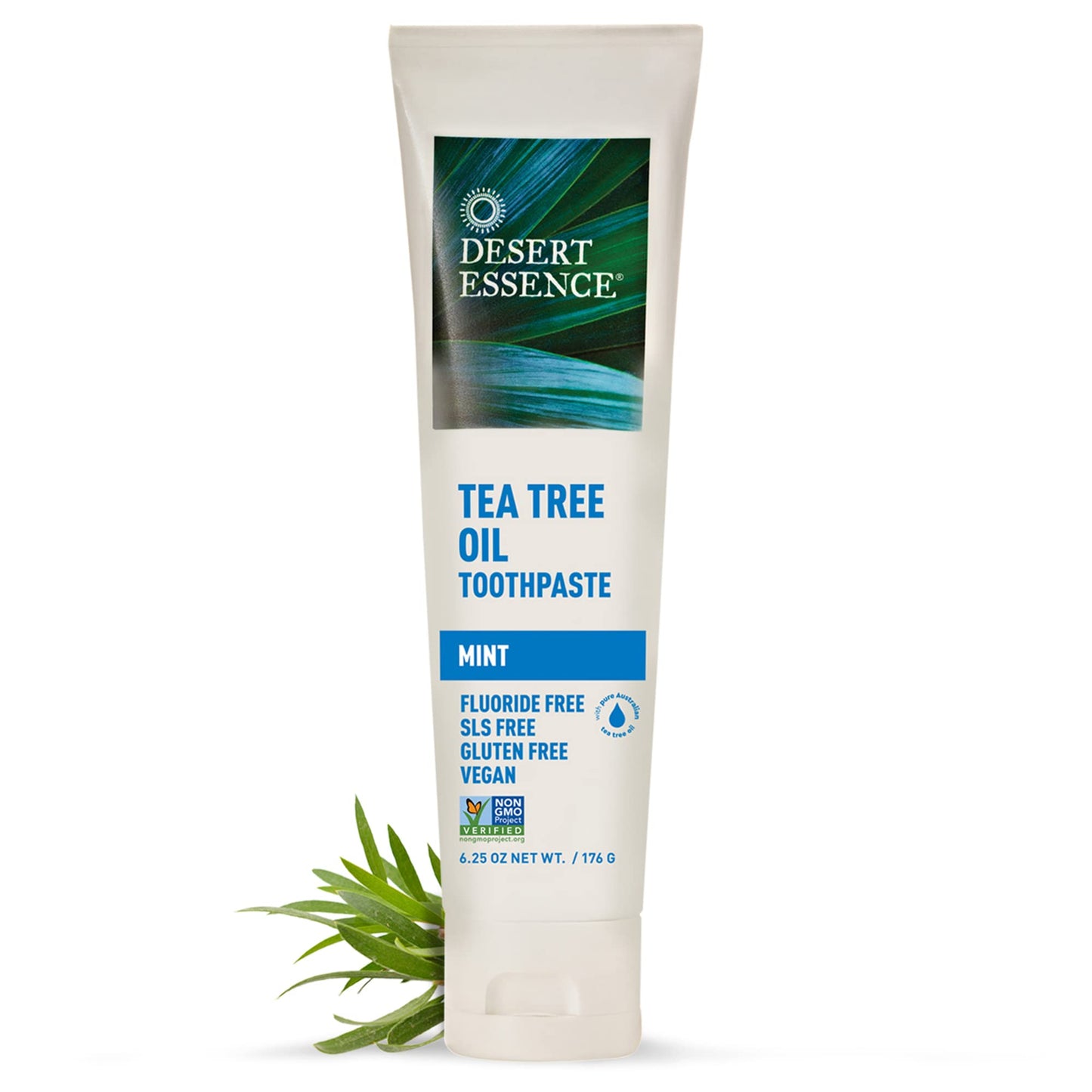 Desert Essence Tea Tree Toothpaste - Mint | 18.75 oz Pack of 3