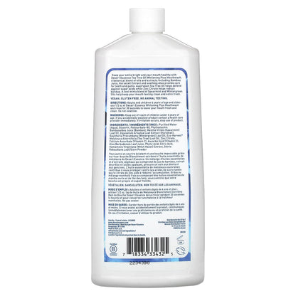 Desert Essence Mouthwash, Tea Tree Whitening Mint, 16 Fluid Ounce