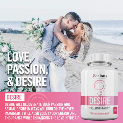 Desire Female Libido Booster – #1 Rated Women’s Libido Pills (1 Pack)