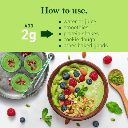 Good Natured Organic Spirulina & Chlorella 50/50 Powder – 3 Month Supply | Vegan & Non-GMO