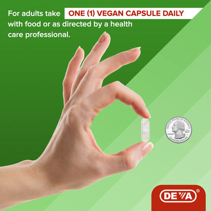 DEVA Vegan CLA 2-Pack – Non-GMO Safflower Oil, 90 Vegan Caps