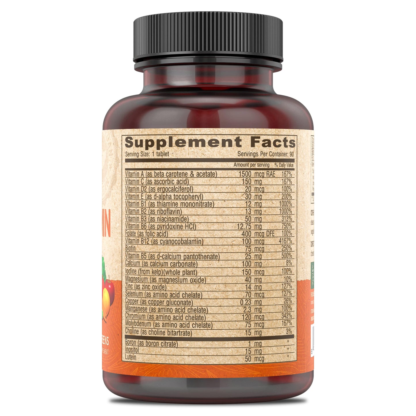 DEVA Vegan Iron-Free Multivitamin & Mineral – Green Foods Blend (90 Coated Tablets)