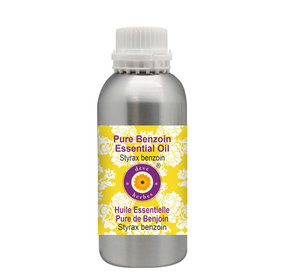 dève herbes Benzoin Essential Oil (Styrax benzoin) – Pure, Steam Distilled, 300ml