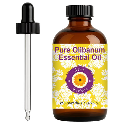 Olibanum Essential Oil (Boswellia carterii) 120ml | Pure, Steam Distilled | dève herbes
