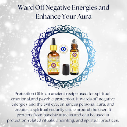 Deve Herbes Protection Oil – Essential Oil Blend for Negative Energies & Evil Eye (10ml & 5ml)