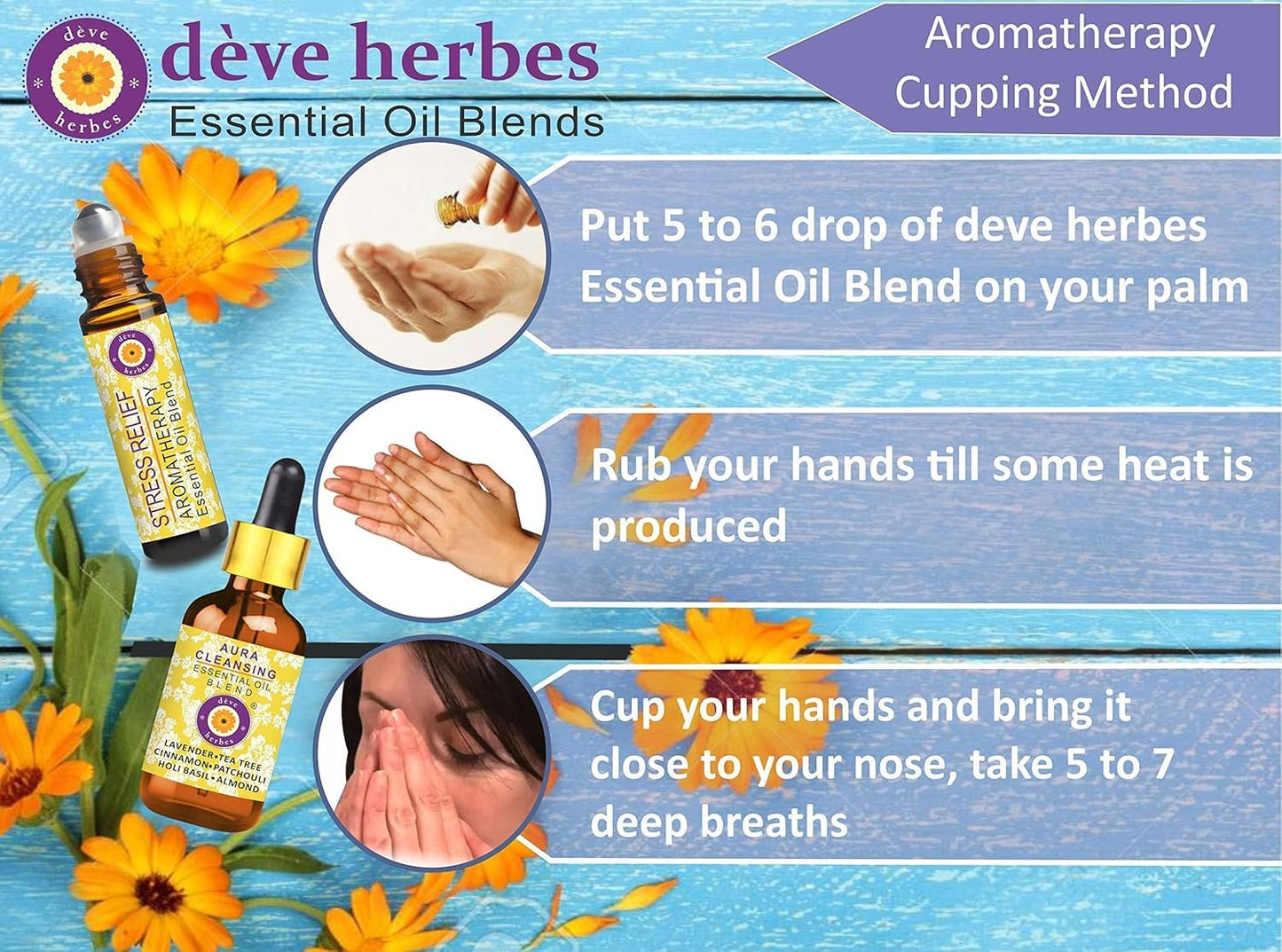 Deve Herbes Protection Oil – Essential Oil Blend for Negative Energies & Evil Eye (10ml & 5ml)