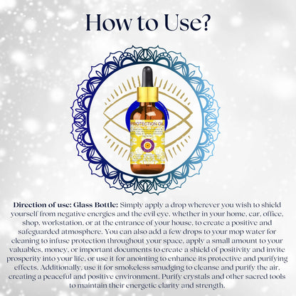 Deve Herbes Protection Oil – Essential Oil Blend for Negative Energies & Evil Eye (10ml & 5ml)
