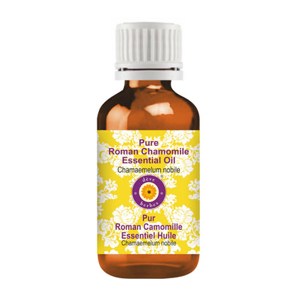 dève herbes Roman Chamomile Essential Oil - Pure 5ml (Steam Distilled)