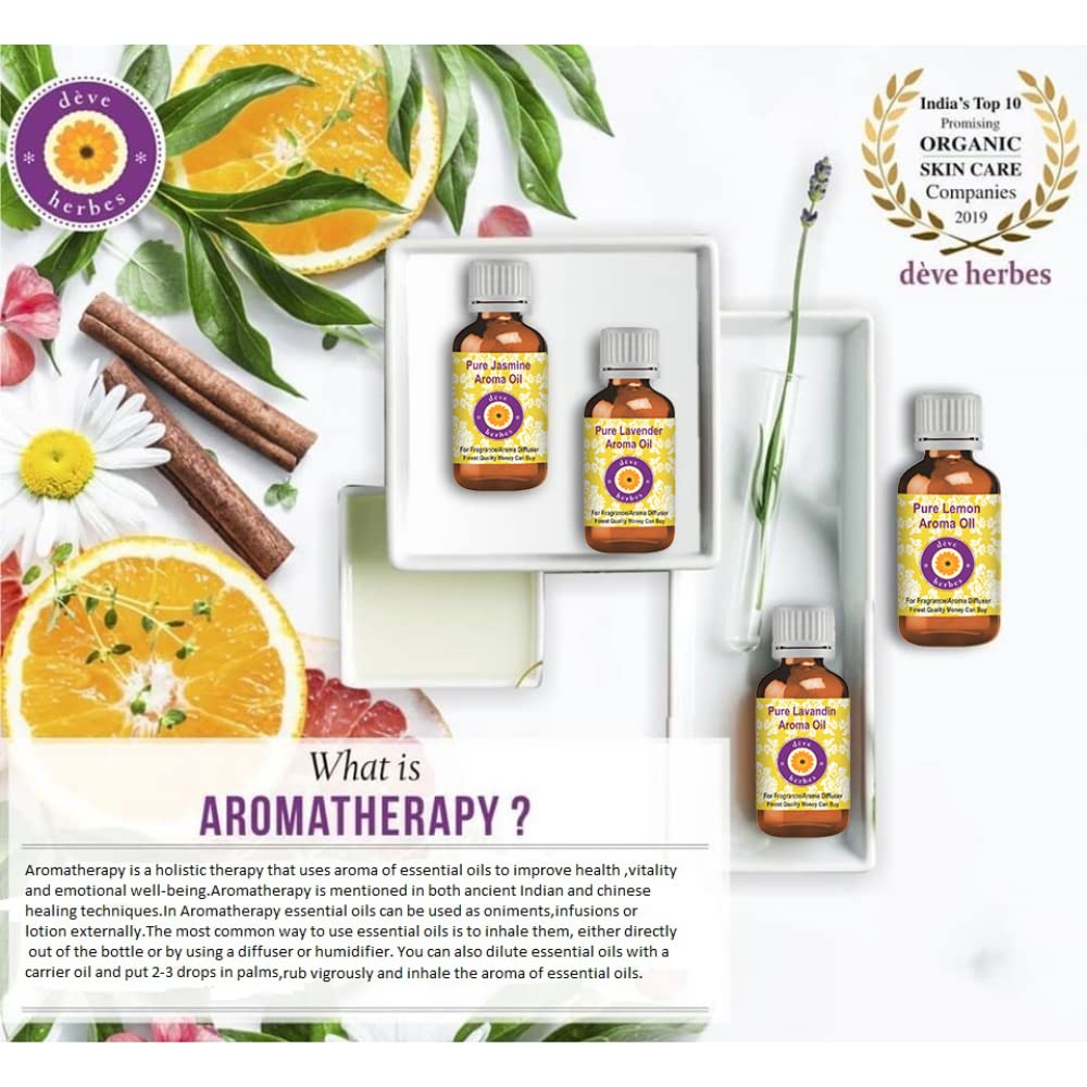 dève herbes Saffron Essential Oil (Crocus sativus) - Pure, Lightweight 5ml - Non-Sticky, Non-Greasy - All Skin Types
