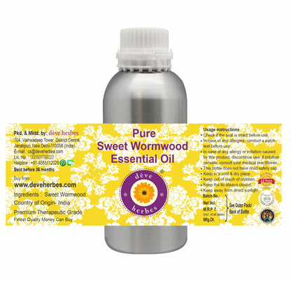 dève herbes Sweet Wormwood Essential Oil (Artemisia annua) – Steam Distilled 1250ml