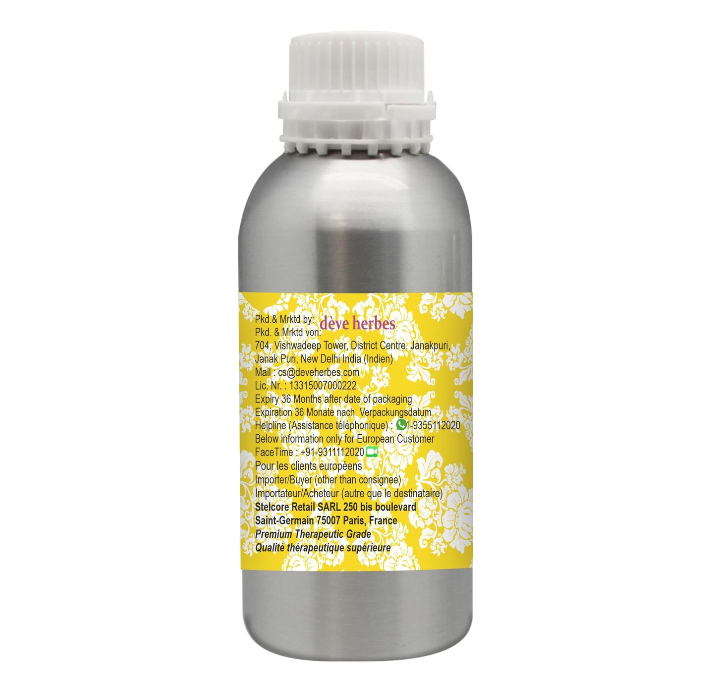 dève herbes Sweet Wormwood Essential Oil (Artemisia annua) – Steam Distilled 1250ml