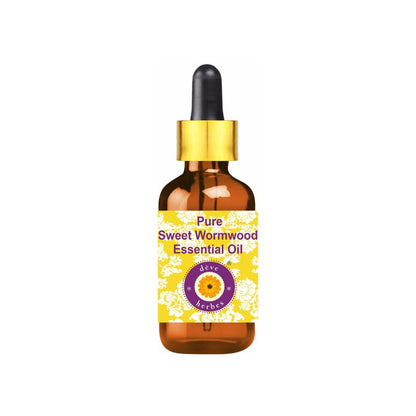 dève herbes Pure Sweet Wormwood Essential Oil (Artemisia annua) 5ml with Glass Dropper