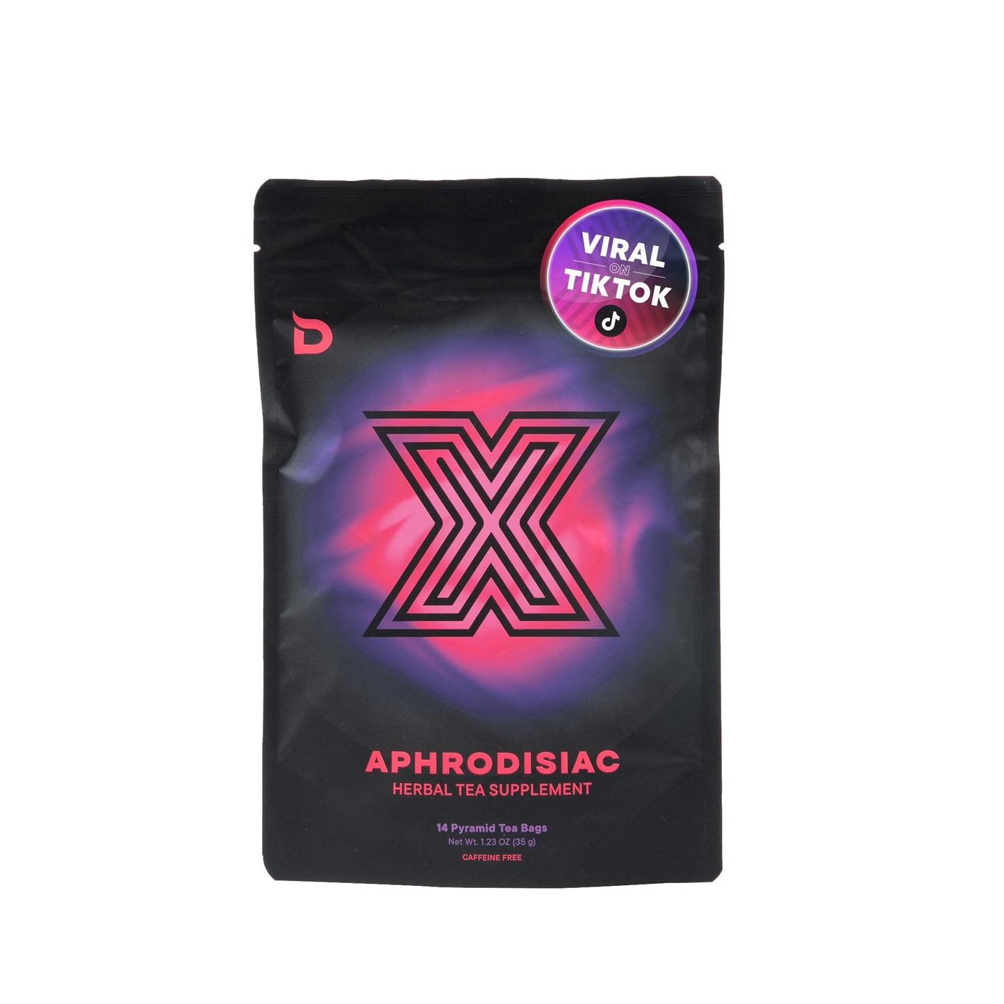 Deviant Blends Libido Booster Tea for Women – Aphrodisiac Herbal Tea with Horny Goat Weed, Fenugreek, Butterfly Pea Flower & Hibiscus – Sugar Free & Gluten Free – 14 Servings
