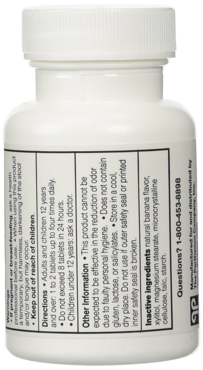 Devrom Tablets (Internal Deodorant) 200mg – 100 Chewable Tablets