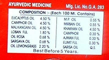 Dharasana Ayurvedic Massage Oil 65 ml – Arthritis & Joint Pain Relief