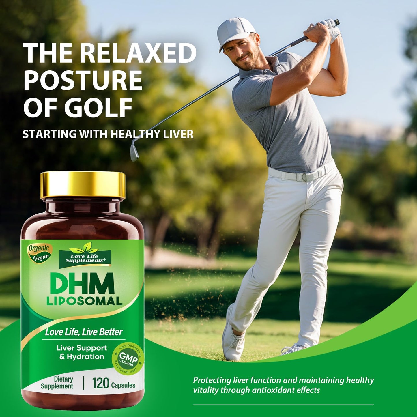 DHM 1000mg Dihydromyricetin – 120 Capsules with Electrolytes & B Complex | Liver Support & Hydration