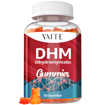 DHM 600mg Gummies – Ampelopsis Grossedentata Extract, Vegan & Non-GMO
