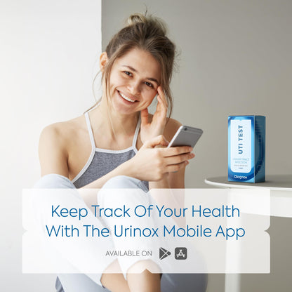 Diagnox UTI Test Strips – FDA-OTC At-Home UTI Test for Women (6 Count) | Clear & Accurate Results