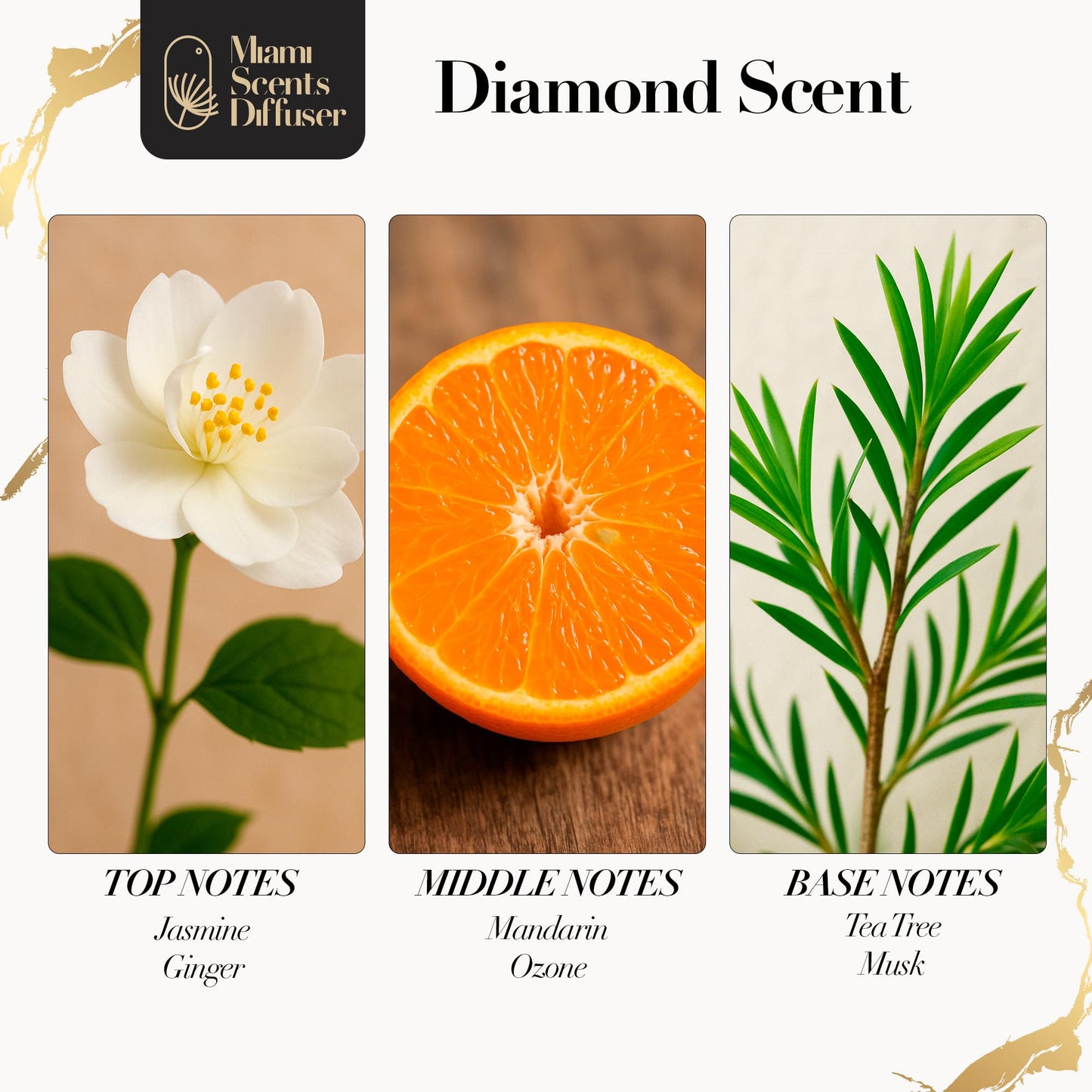 Diamond Scent - Encore Las Vegas Hotel Inspired Diffuser Oils 4oz (120 ml)