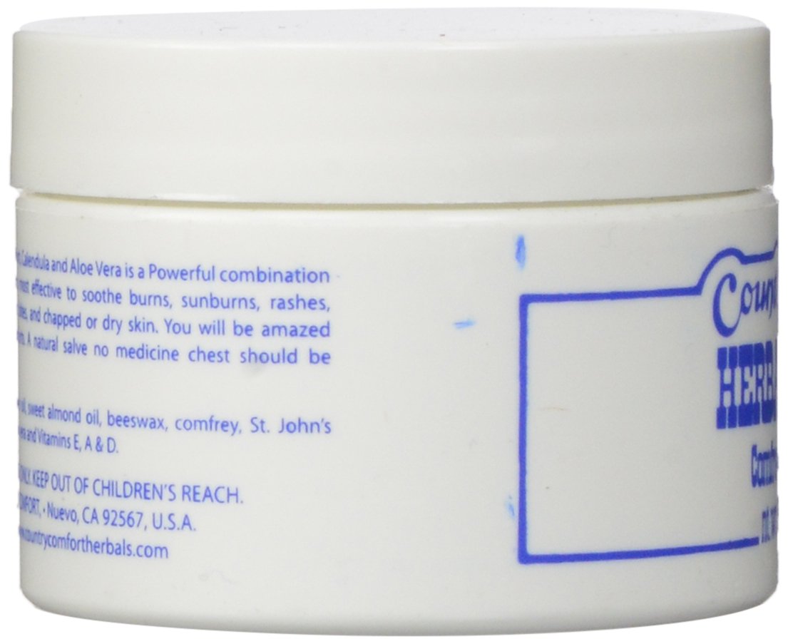 Country Comfort Herbal Savvy Comfrey & Aloe Salve – 1 oz