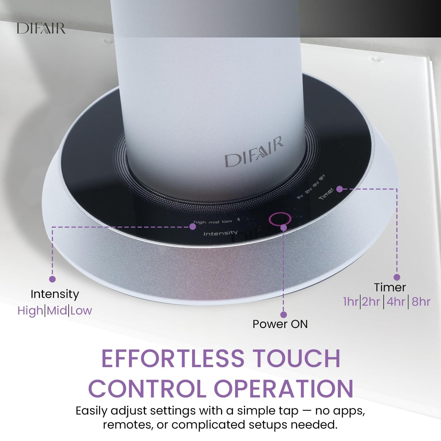 DIFAIR Rechargeable 10,000 mAh Aroma Diffuser – Hotel Collection Scent Diffuser for Home & Spa