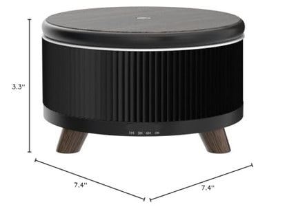 500ML Diffuser for Essential Oils – Large Room Aromatherapy with 7 Color Lights & 3 Mist Modes
