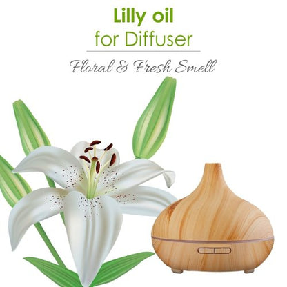 Lily (Lilium Auratum) Essential Oil - Pure & Natural Undiluted Oil, 30 ml | Aromatherapy & Therapeutic Grade