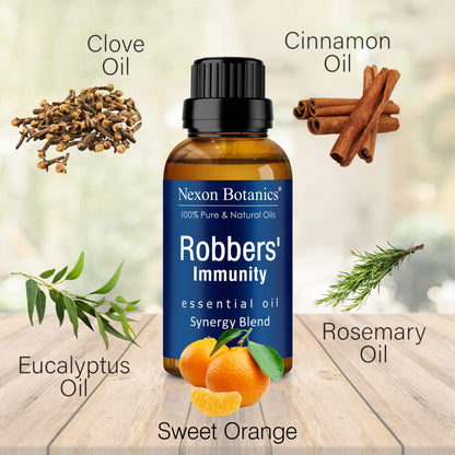 Robbers' Immunity Essential Oil Blend 30 ml | Nexon Botanics