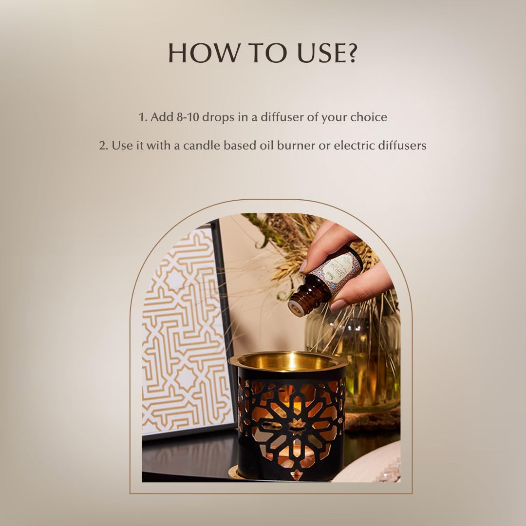 Oud Diffuser Oil Gift Set – 6 x 10ml | Pure Halal Oudh Oils | Dukhni