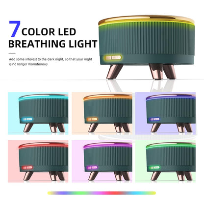 500ML Ultrasonic Essential Oil Diffuser with Remote – 7 Color Night Light & Auto Shut-Off