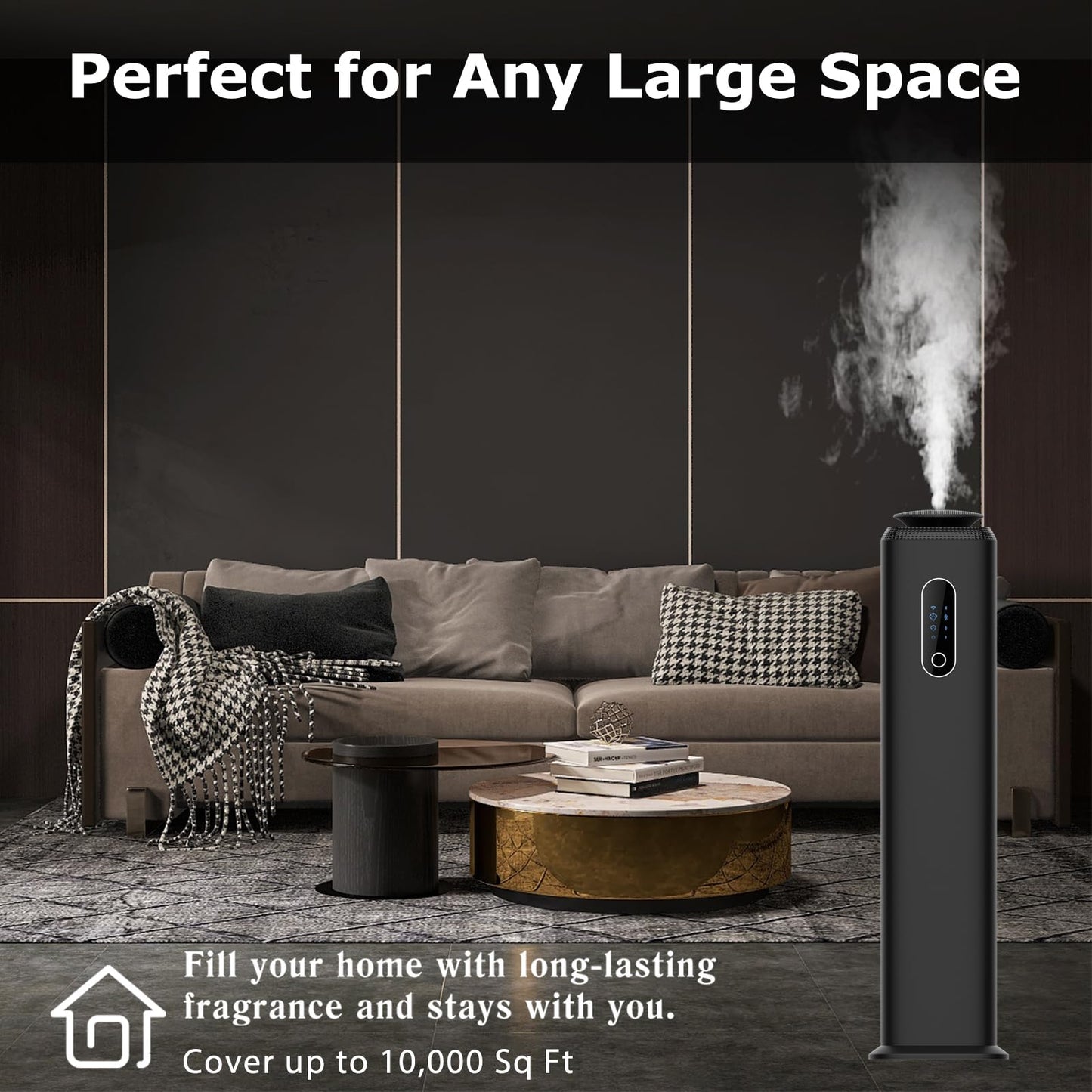 1000ml Tower Hotel Scent Diffuser with WiFi App Control – Up to 10,000 sq ft