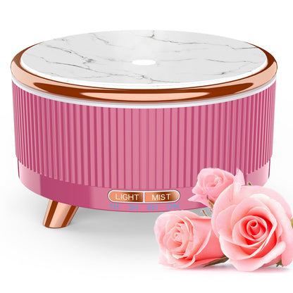 Diffusers for Essential Oils - Large Room 500ml Aromatherapy Diffuser with 7 Color LED Lights