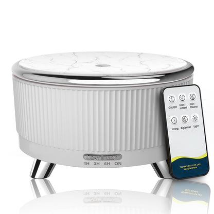 Large Room Essential Oil Diffuser with Remote – 7 Color Lights & 3 Mist Modes