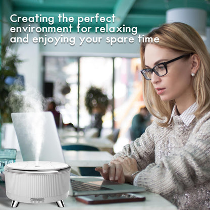 Large Room Essential Oil Diffuser with Remote – 7 Color Lights & 3 Mist Modes