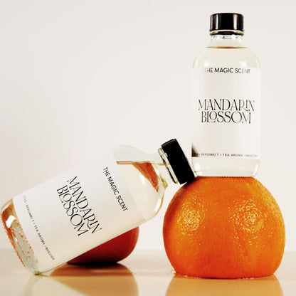 The Magic Scent Mandarin Blossom Diffuser Oil - Hotel & Home Luxury Scents Inspired by Maldives - Diffuser Oil Scents for Home Designed for Use in All Diffusers - 8.5 fl oz, 250 mL