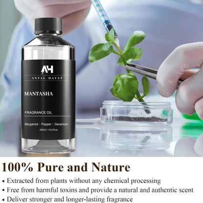 Mantasha 500ml Diffuser Oil – Sauvage-Inspired Bergamot, Pepper & Geranium