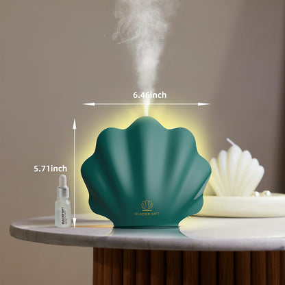 260ML Essential Oil Diffuser with Remote – 7-Color LED Night Light (Green)