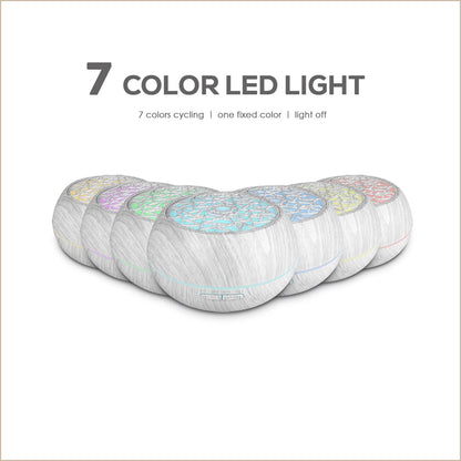550ml Essential Oil Diffuser with 6 Oils – Ultrasonic Humidifier, LED Night Light
