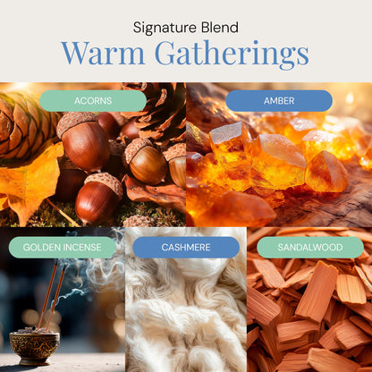 Warm Gatherings Aroma Oil – Holiday Essential Oil Blend for Diffusers, 100mL
