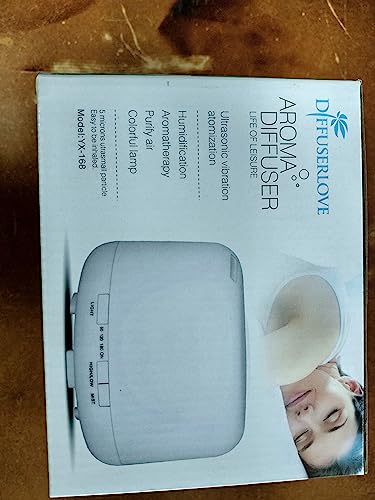 Diffuserlove 500ML Diffuser – Remote Control, Timer, Auto Shut-Off (Yellow)