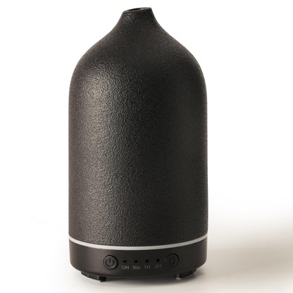 Diffuserlove Ceramic Essential Oil Diffuser – Stone Cover, Auto Shut-off