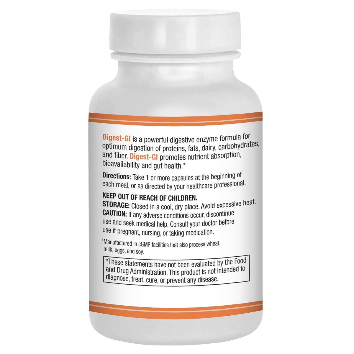 AST Enzymes Digest-GI Digestive Enzyme - 90 Vegetarian Capsules
