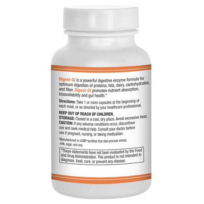 AST Enzymes Digest-GI Digestive Enzyme - 90 Vegetarian Capsules