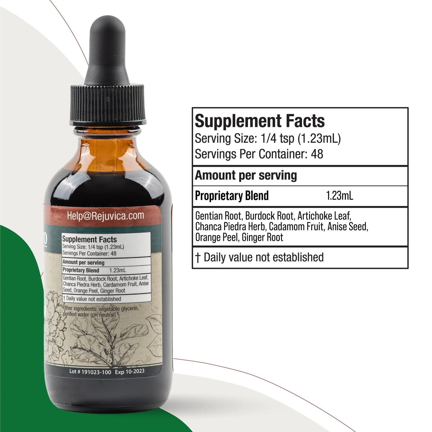 DigestaPro by Rejuvica Health – Advanced Digestive Bitters (Liquid Delivery)