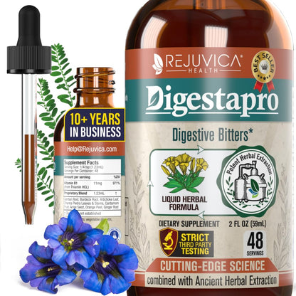 Rejuvica Health DigestaPro - Digestive Bitters (Liquid) for Better Absorption