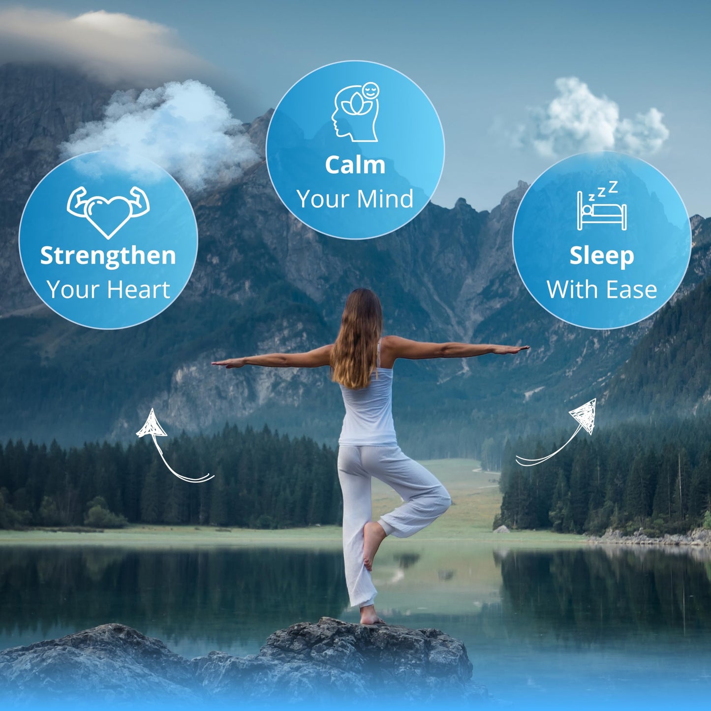 Magnesium Taurate 1500 mg – 90 Capsules | Sleep & Heart Health | 30-Day Supply